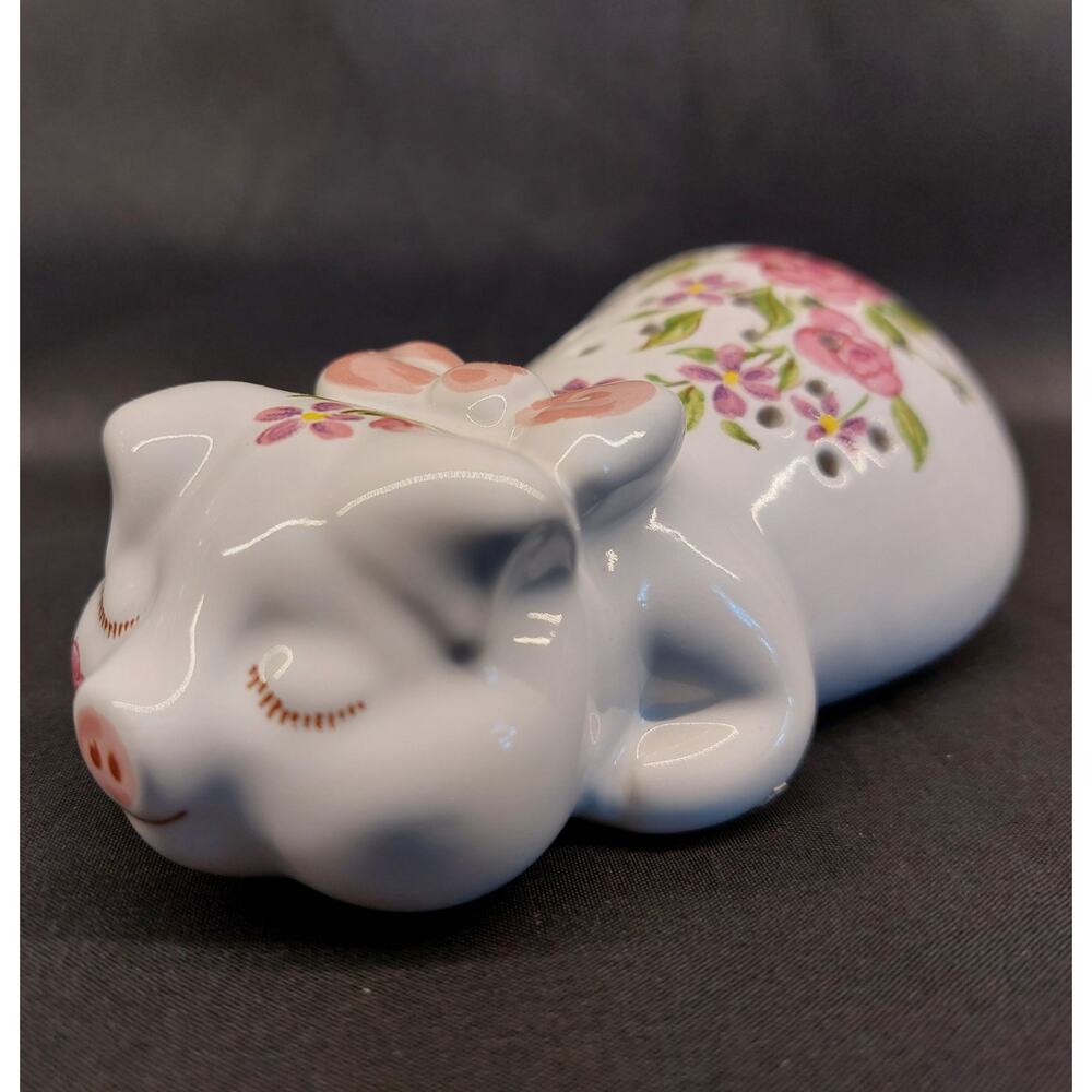 Vintage Avon Ceramic Pig - 1978 - Potpourri